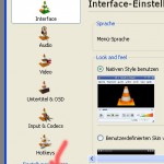 VLC- Erweiterte Ansicht