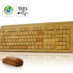 All Natural Bambus-Maus & Tastatur-Combi
