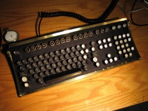 Steampunk-tastatur